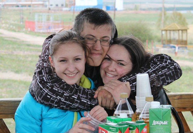 После звонка у озера