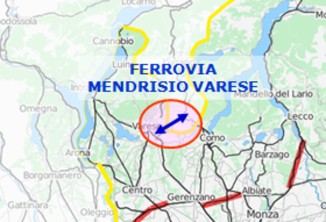 Nacque l‘idea di una linea tra Mendrisio e Varese