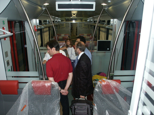 Inaugurazione del tratto svizzero