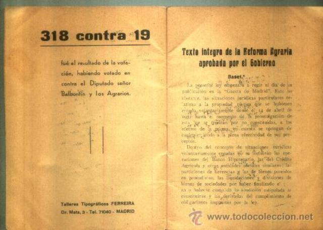 Ley de Bases de la Reforma Agraria