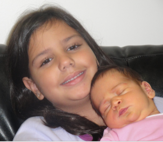 nascimento da minha irmã