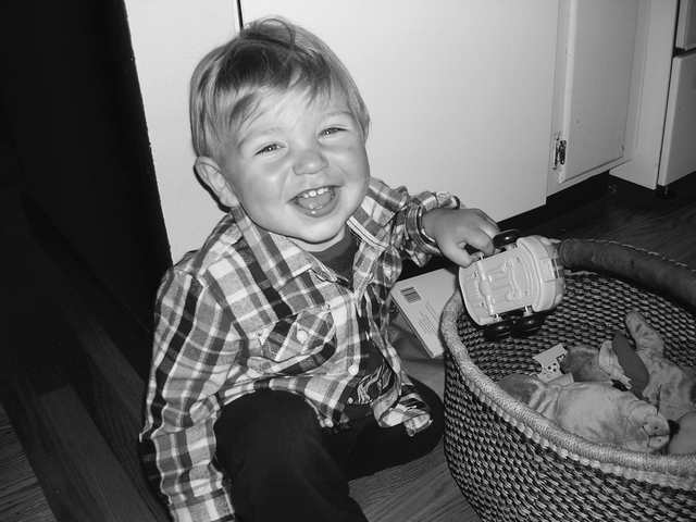 2 My little brother was born