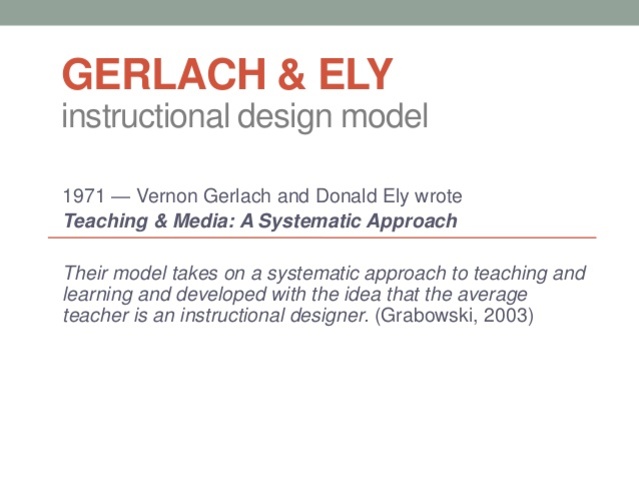 Dr. Vernon Gerlach -  Profesor Donald Ely