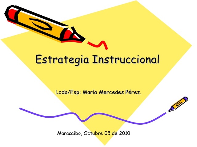estrategias instruccionales