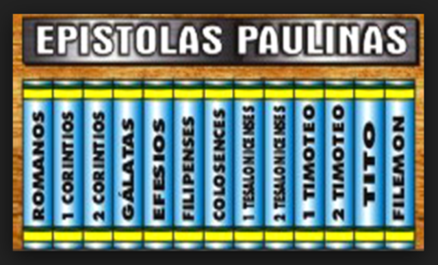 EPÍSTOLAS PAULINAS (13) LIBROS AÑOS 55-60