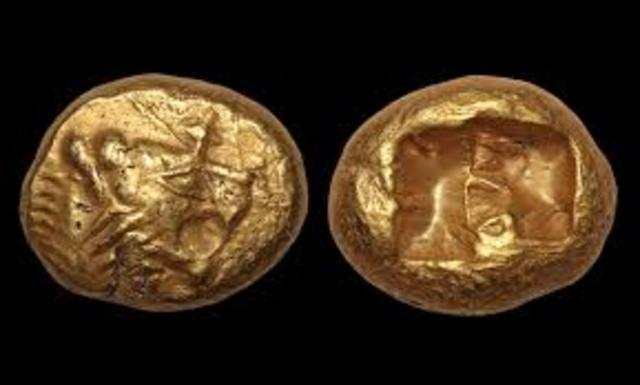 First coin ever minted