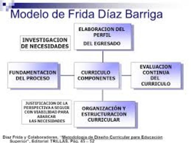 Característica del modelo de Frida Díaz Barriga