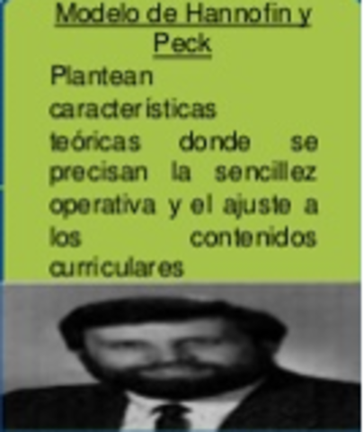 3era. generación. Hannafin y Peck.