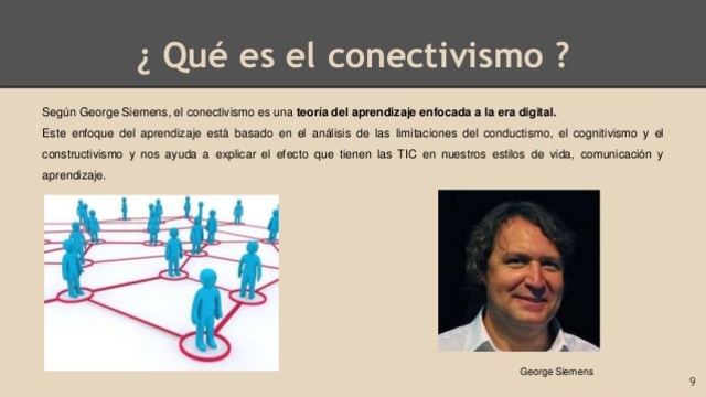 Teoría del conectivismo por George Siemens