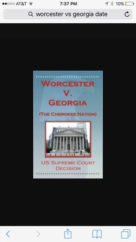 Worcester v. GA