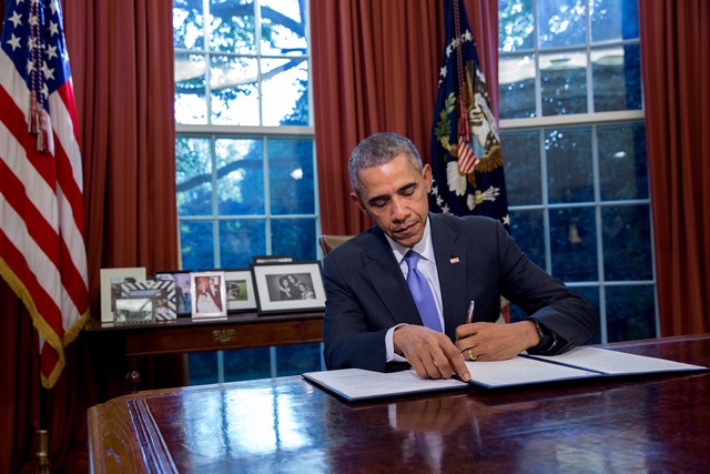 Barack Obama as Economic Leader: Vetoed the Annual Defense Authorization Bill