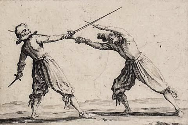 Huye de Madrid por haber herido a un hombre en duelo. Se instala en Roma.