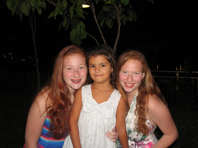 ano novo no meu predio com a minha famila