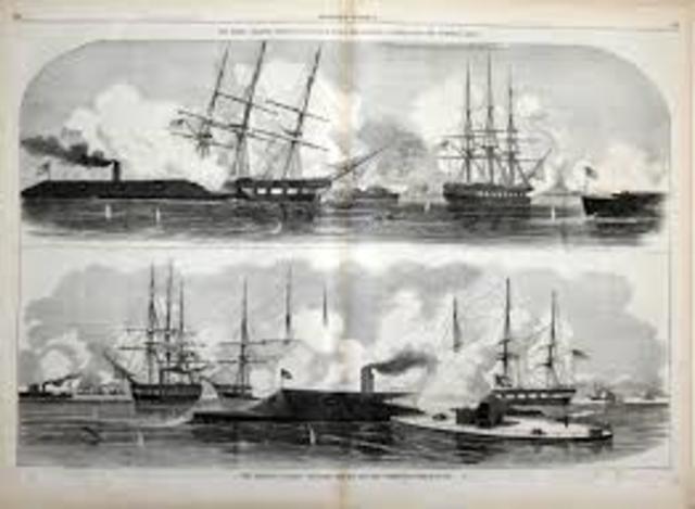 The Moniter VS the Merrimack