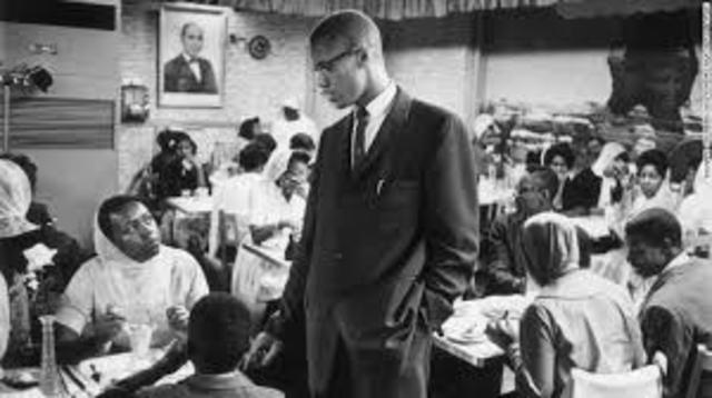 Malcolm X assinationated