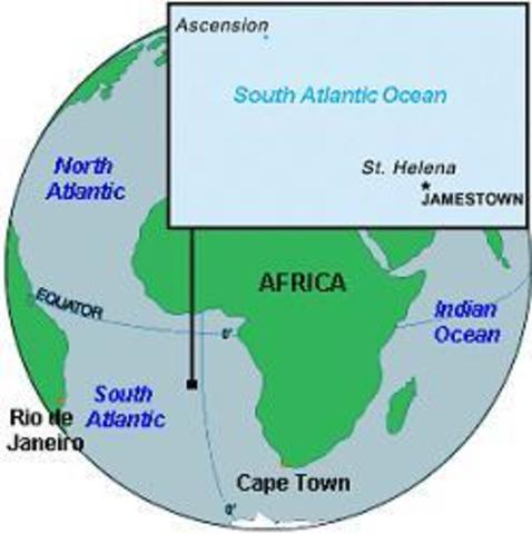 Halála Szent Ilona szigetén