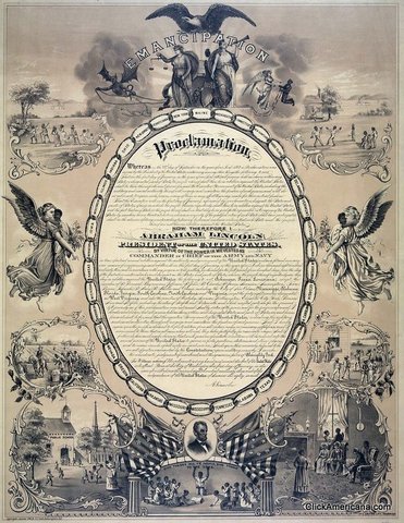 The Emancipation Proclamation