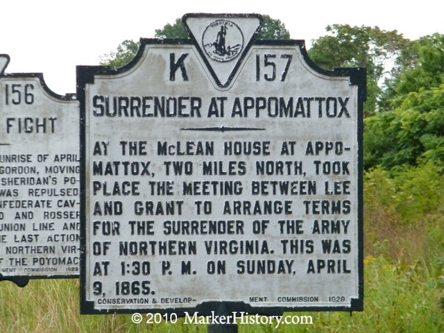 Surrender at appomottax