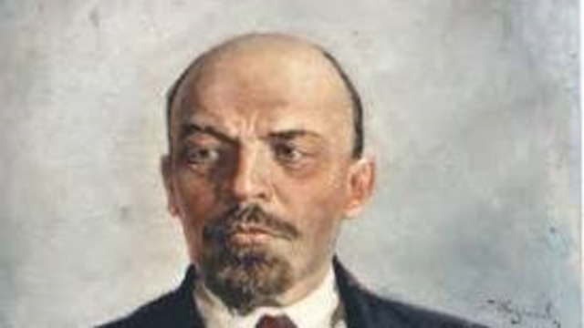 Lenin is arrested