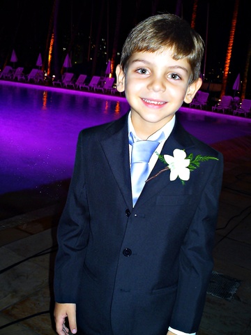 Eu no casamento da minha irmã