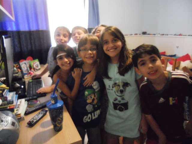 Eu no meu aniversário