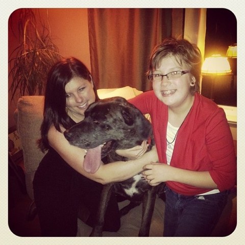 Adopted Smokey from Big Dogs Huge Paws