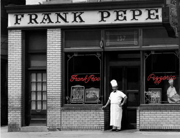 Frank Pepe opened famous pizzeria