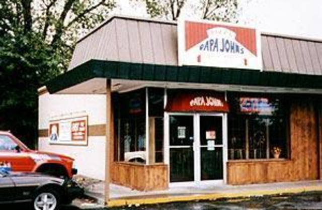 The first Papa John's opens.