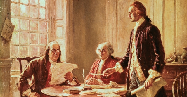 Declaration of Independence drafting