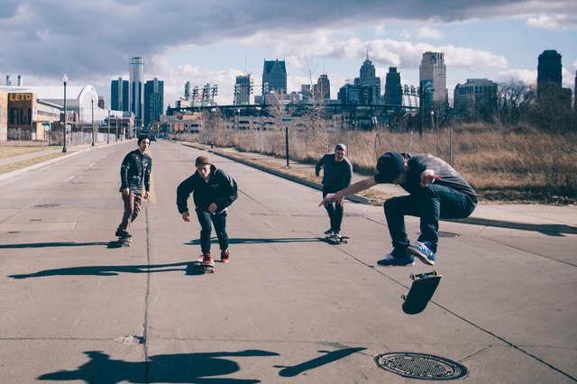 Skateboarding took a boost