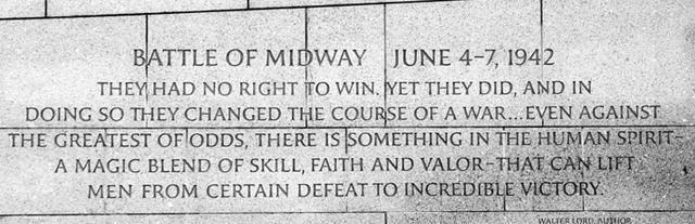 The Battle of Midway starts.