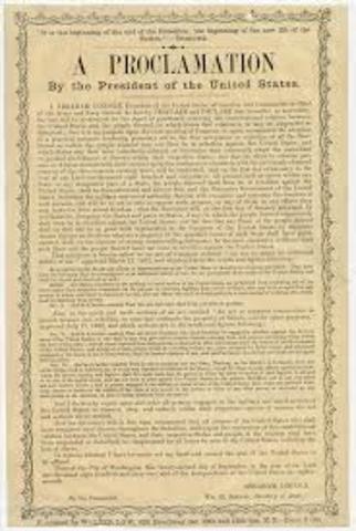 The Emancipation Proclamation