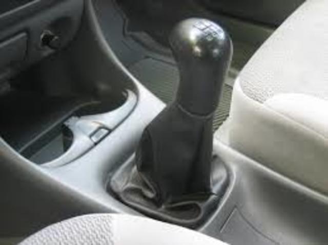 The first stickshift car
