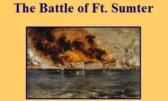 Battle at Fort Sumter