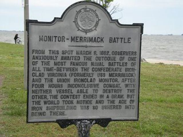 The Monitor vs. The Merrimack