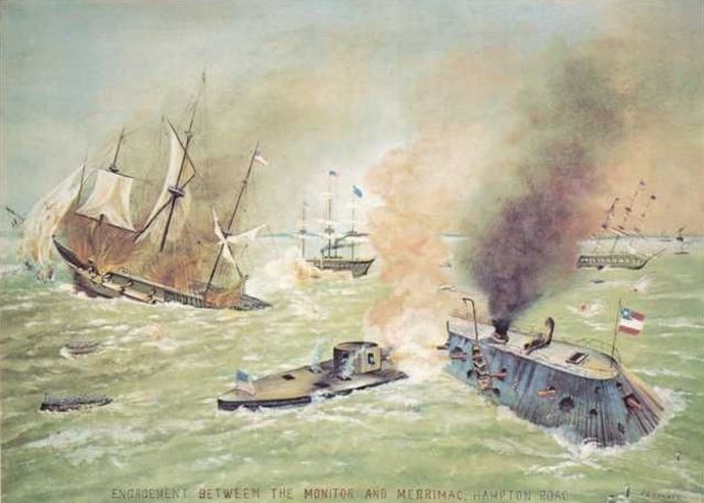 The Monitor vs. The Merrimack