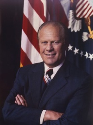 Gerald Ford Becomes New Prez