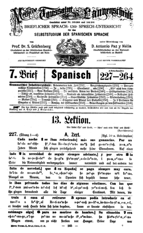 Primera institución de enseñanzapor correspondencia, el Institut Toussaint et Langenscheidt