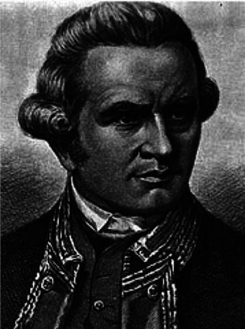 Captain James Cook sailed aroud Australia.
