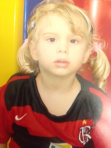 Eubrincando em um parquinho