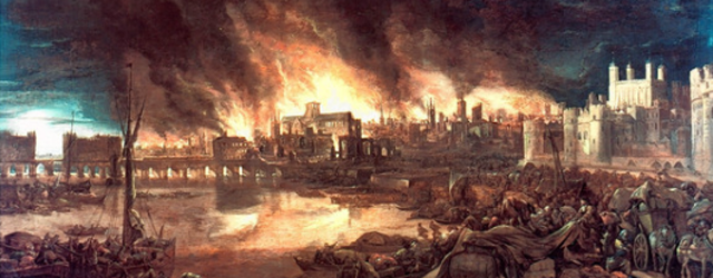 Пожар в Лондоне