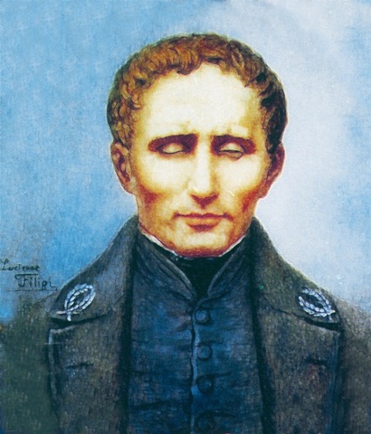 Louis Braille... dies...