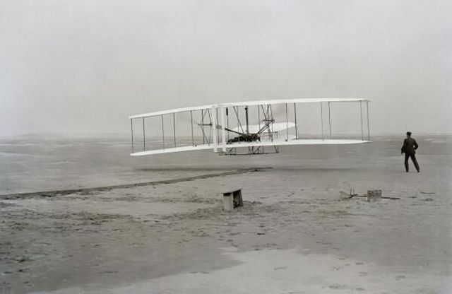 first plane