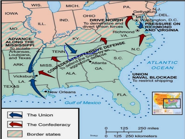 Confederate War Strategies