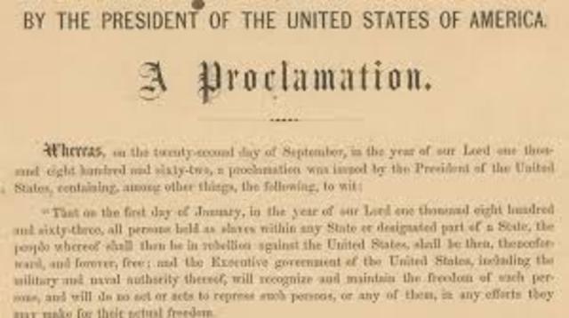 The Emancipation Proclamation