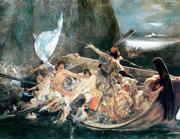 Καταστροφή των Ψαρών από τους Τουρκοαιγυπτίους.