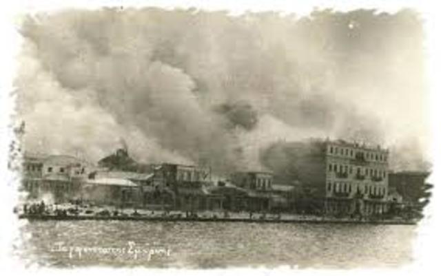 ΚΑΤΑΣΤΡΟΦΗ ΤΗΣ ΣΜΥΡΝΗΣ