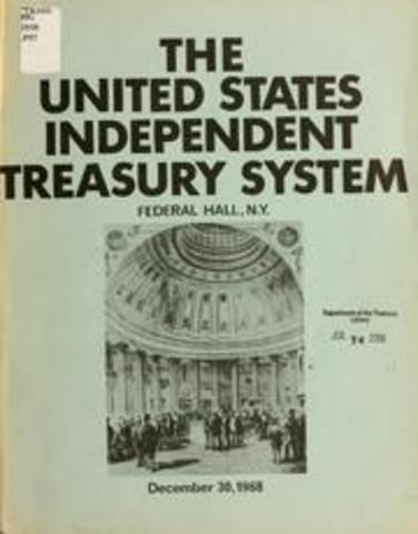 Independent Treasury established