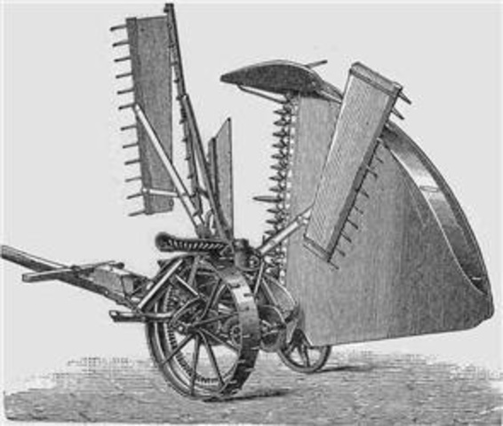 Cyrus McCormick invents mechanical reaper