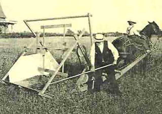Cyrus McCormick invents mechanical mower-reaper